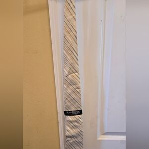 Yellow, White, Blue, Purple, Red Striped Men's Tie